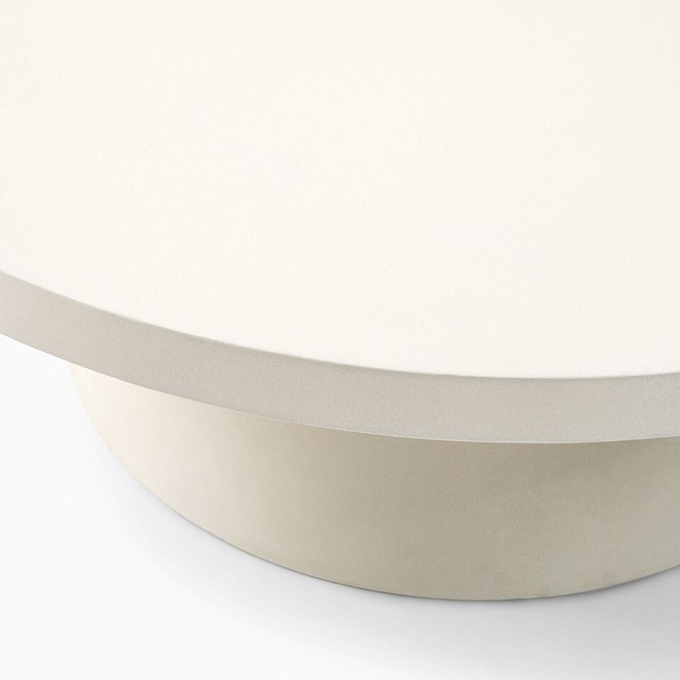 Pedestal Outdoor Coffee Table West Elm UK